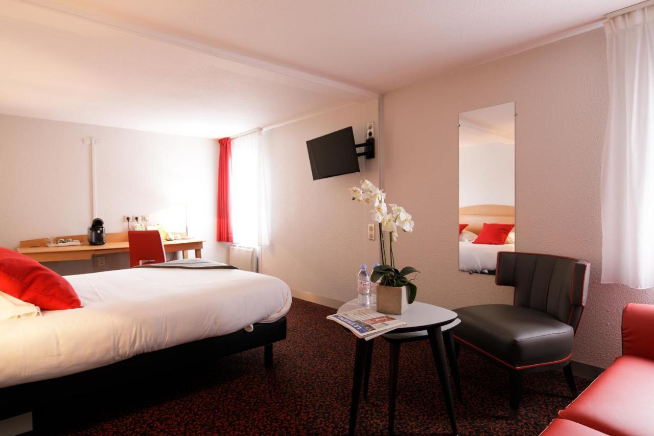 Logis Hotel L'Oree De Chartres - Barjouville ภายนอก รูปภาพ