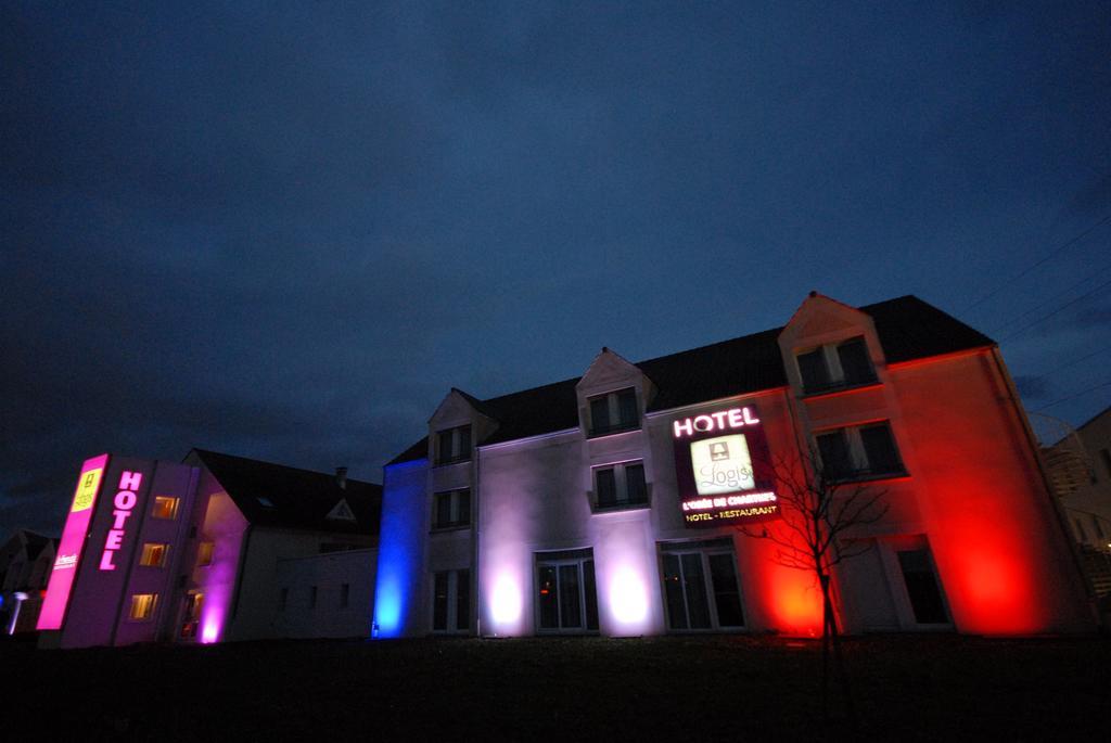 Logis Hotel L'Oree De Chartres - Barjouville ภายนอก รูปภาพ